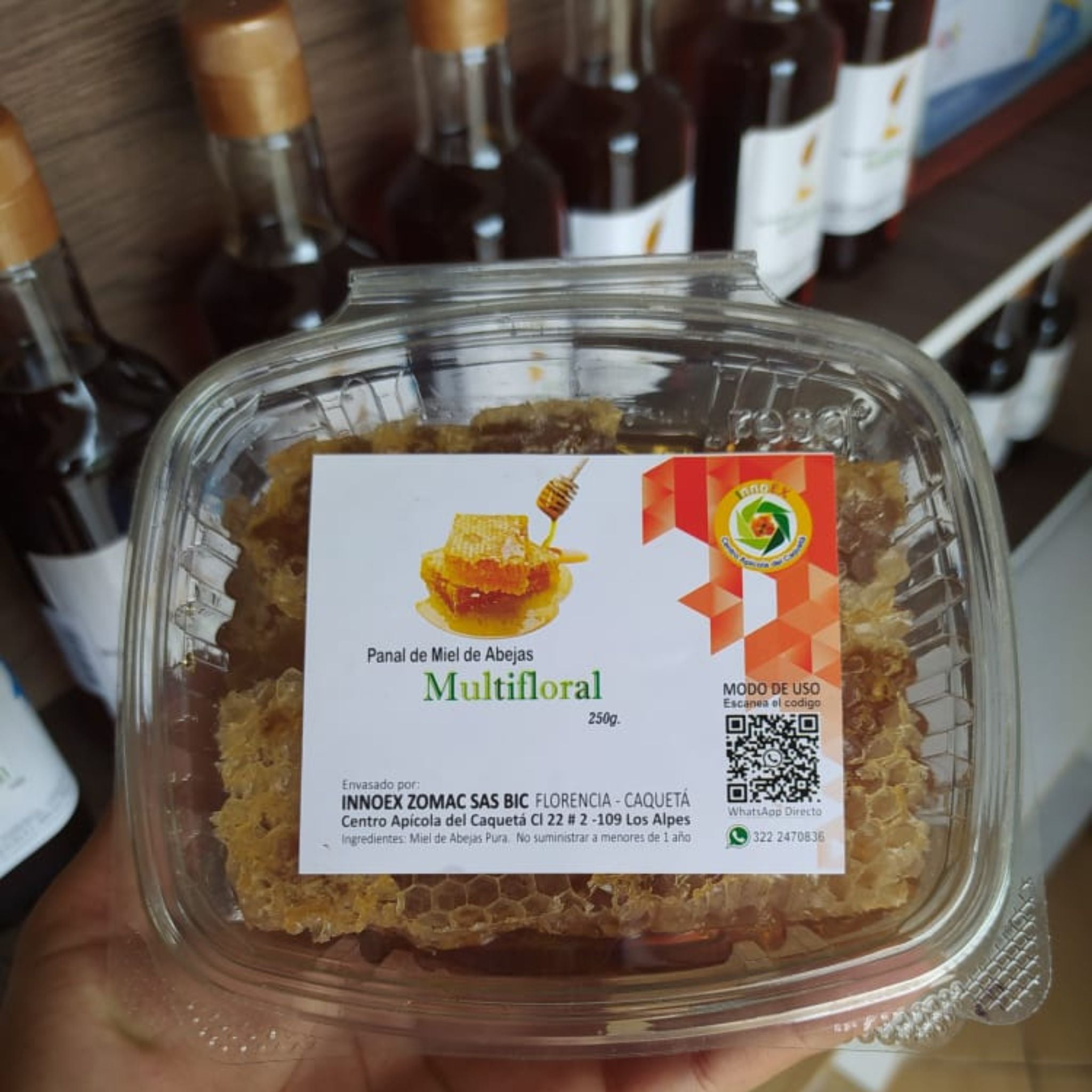 Miel de abeja de Biocolmena en Panal